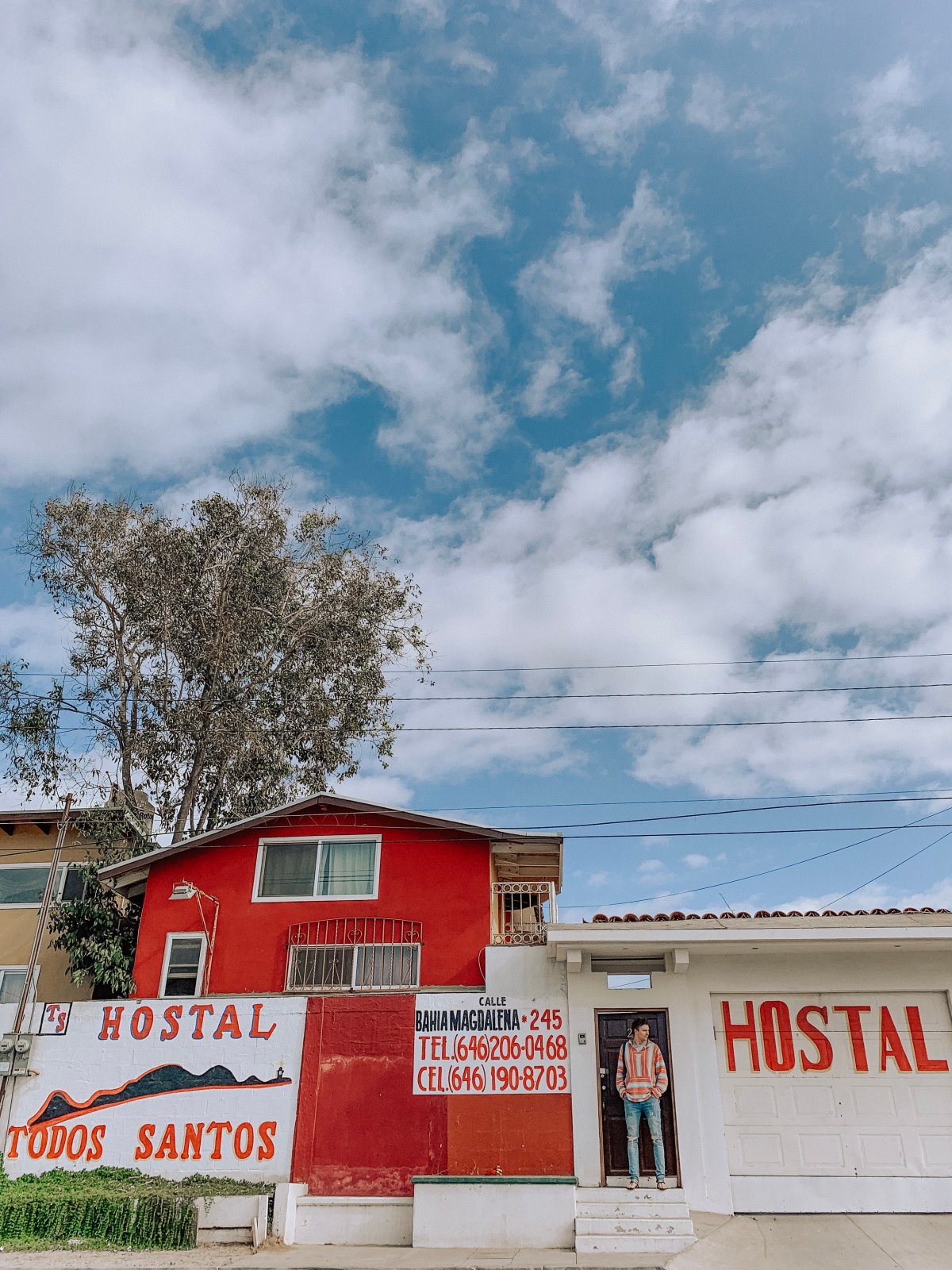  Our hostel in Ensenada, aptly named after a city that is 1,000 miles south of here. 