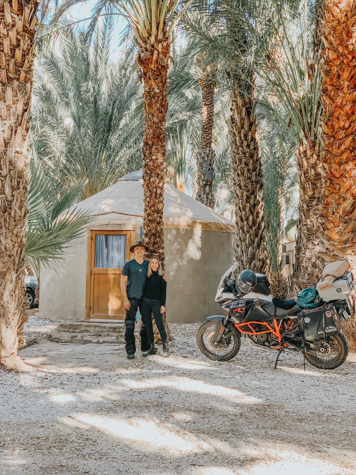  Our yurt home in San Ignacio 