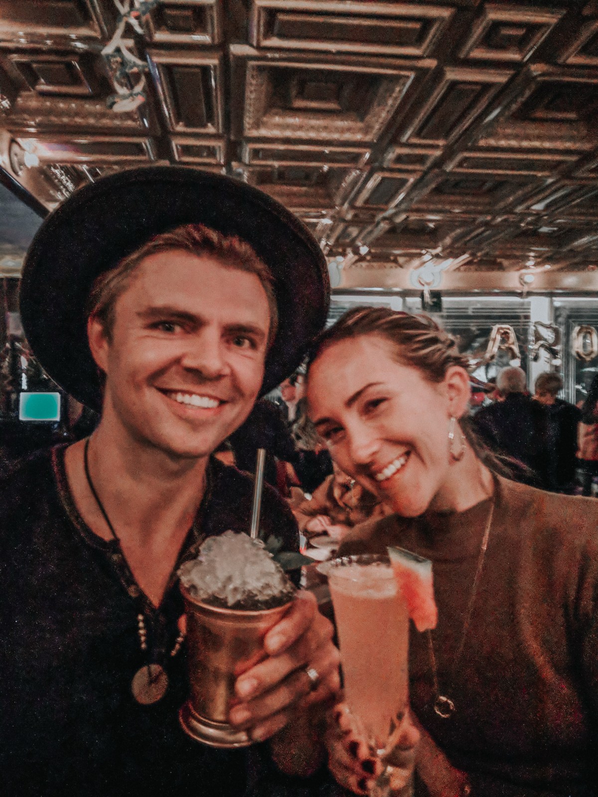  NYE at La Xampa, a champagne bar in CDMX. 