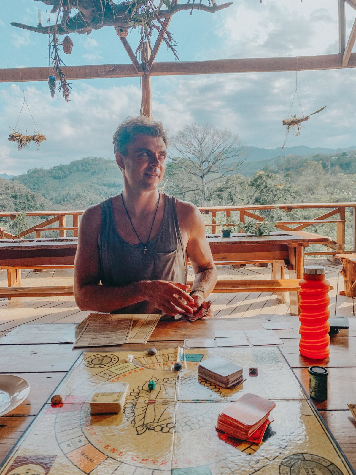  Playing  The Gift of Enlightenment  at Utopia Eco Hotel. 