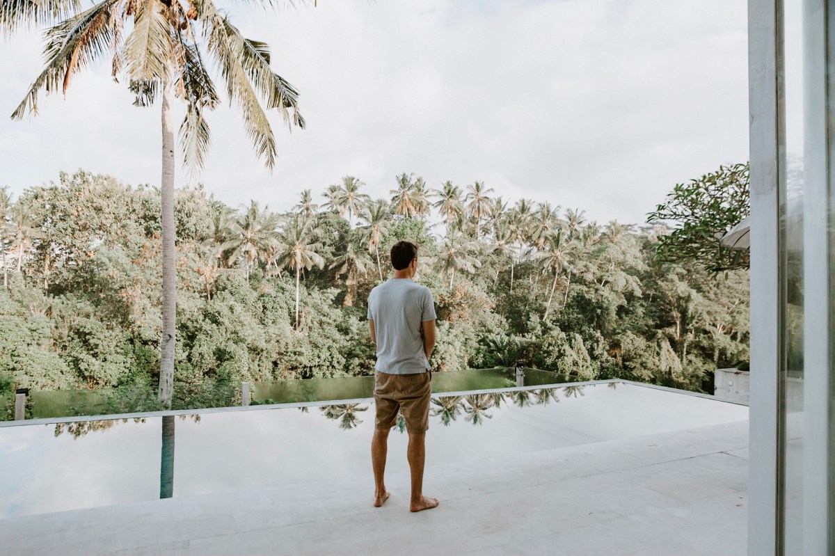  Our friend’s family villa in Bali. 