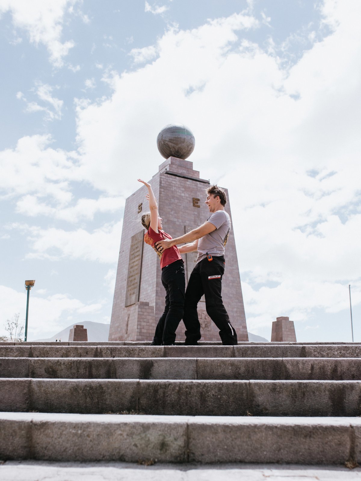  The Middle of the World. For our grandkids. 