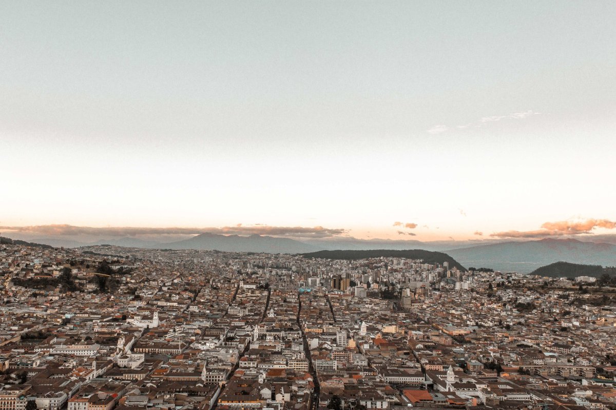  View of Quito from El Panecillo 
